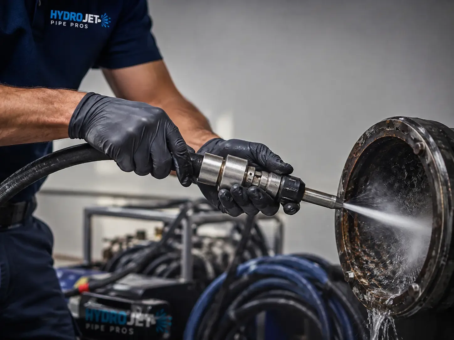 Hydro Jet Pipe Descaling in Datto, AR